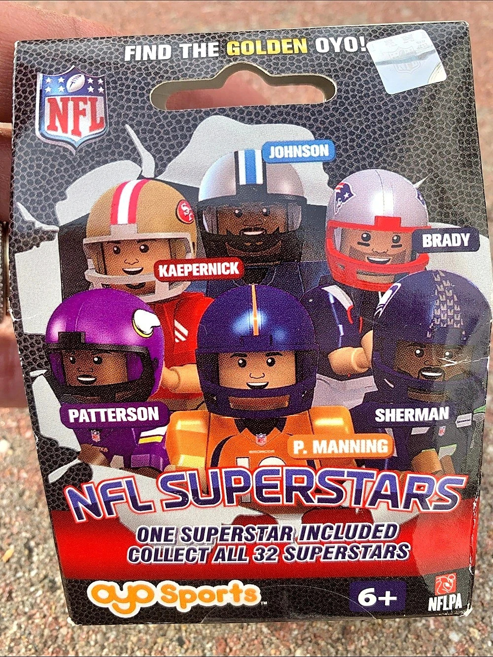 🆕-OYO Sports NFL Superstars Mystery Blind Pack Minifigure